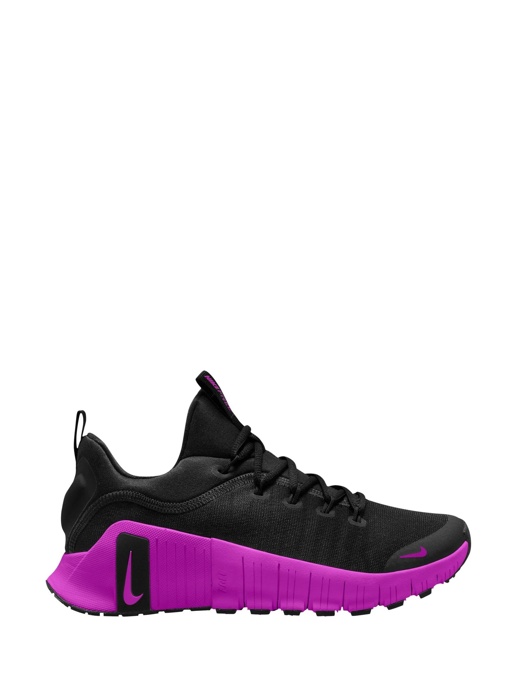 Zwart/paars - Nike Free Metcon 6 trainingsschoenen