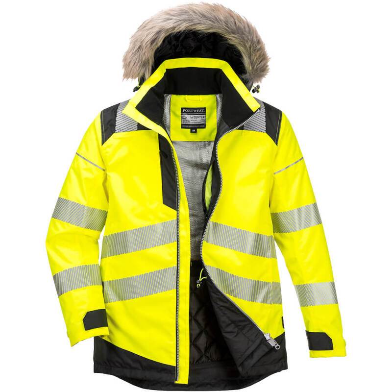 Portwest PW369 Parka d'hiver haute visibilité PW3