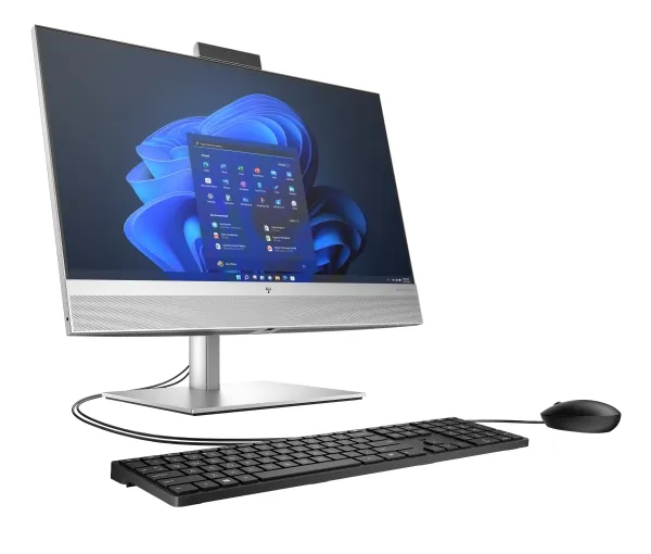 HP EliteOne 840 G9 - Alt-i-én Core i5 13500 / op til 4.8 GHz - RAM 16 GB - SSD 256 GB - NVMe - UHD Graphics 770 - Gigabit Ethernet, IEEE 802.11ax (Wi-Fi 6E), Bluetooth 5.3 - Win 11 Pro - skærm: LED 23.8