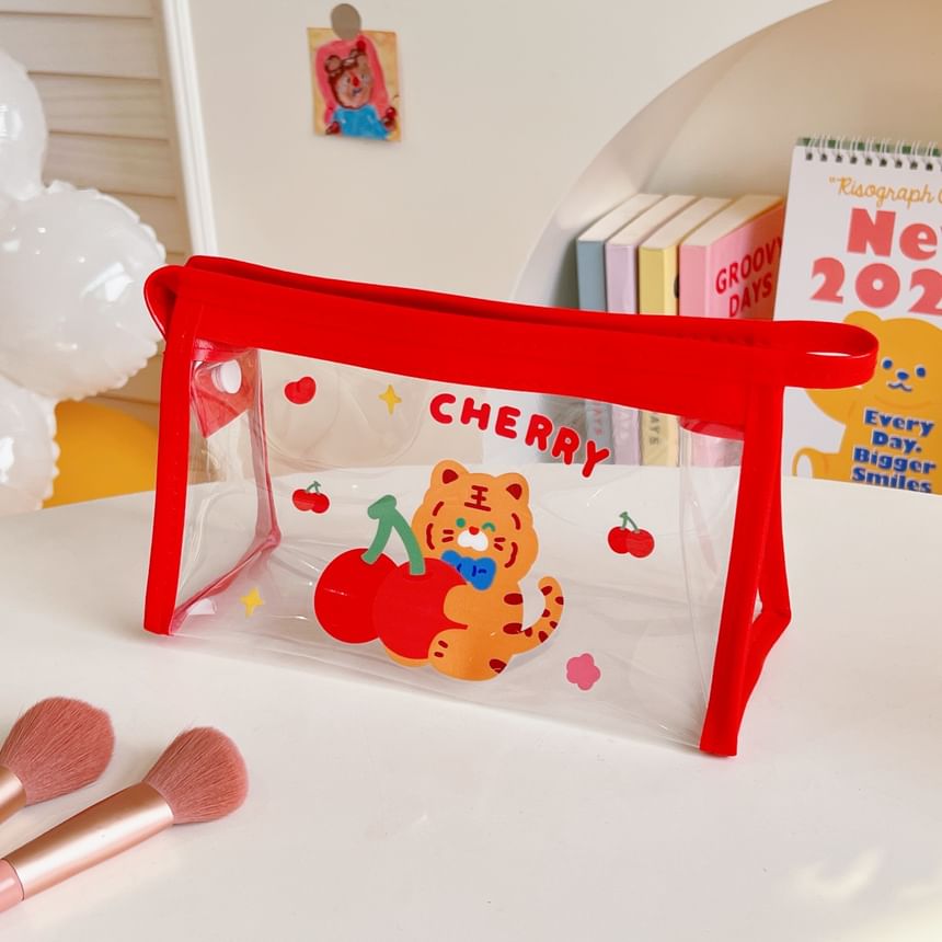 Bohod - Transparant PVC-etui met dierenmotief (verschillende ontwerpen)
