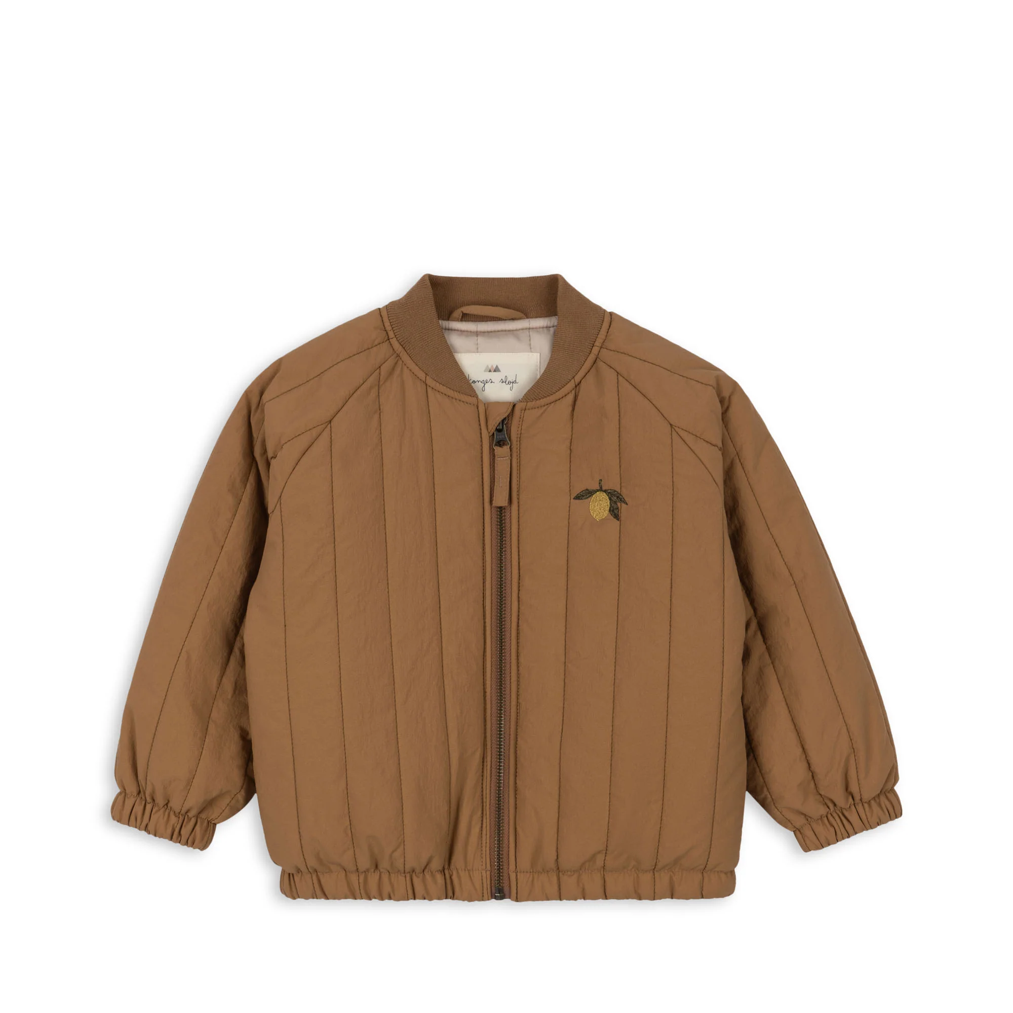 juno bomberjakke - tobbaco brown - 12M