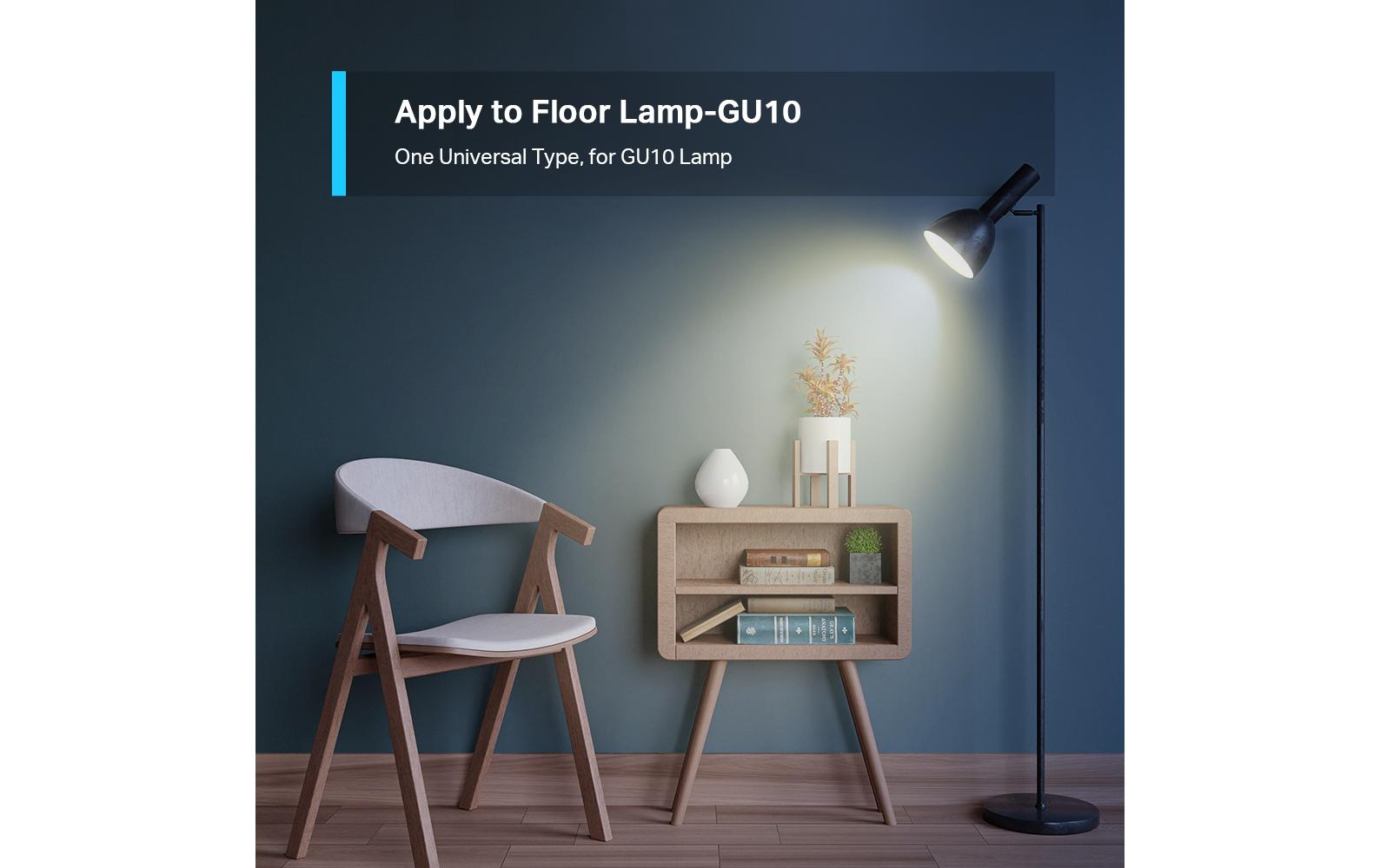 Leuchtmittel Tapo L610 2 Stück, DimmbarSmart Wi-Fi Strahler, dimmbar – Innenbeleuchtung, für das elegante Dekor
