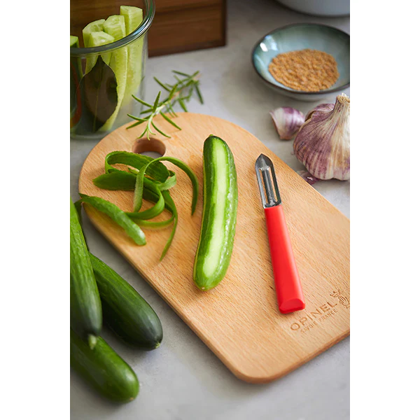 Eplucheur N°315 Essentiels Rouge 10 cm inox Opinel