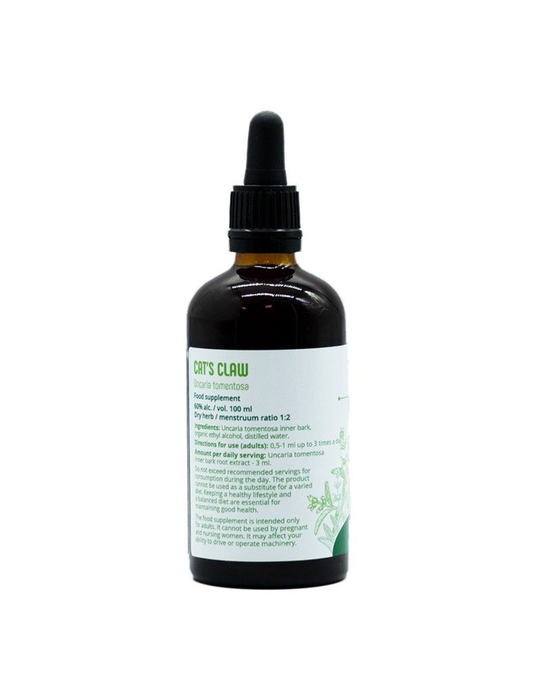 Lymeherbs Katzenkrallen-Tinktur 1:2