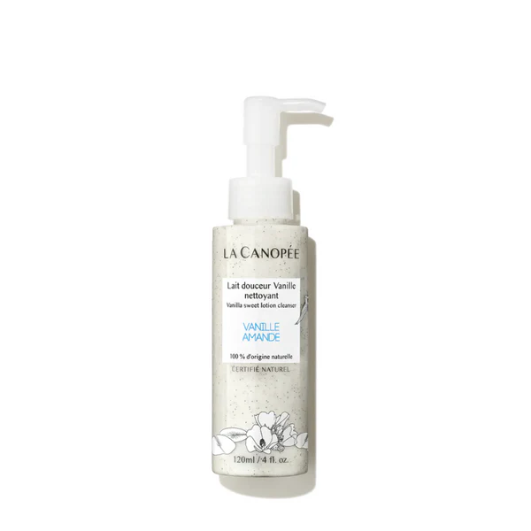 La canopée Lait Douceur Vanille Nettoyant et Démaquillant - Lait Douceur Vanille Nettoyant et Démaquillant 120 mL