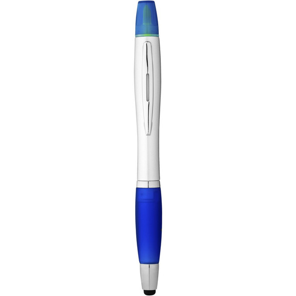 EgotierPro 106581 - Stylo bille avec fonction stylet et surligneur Nash
