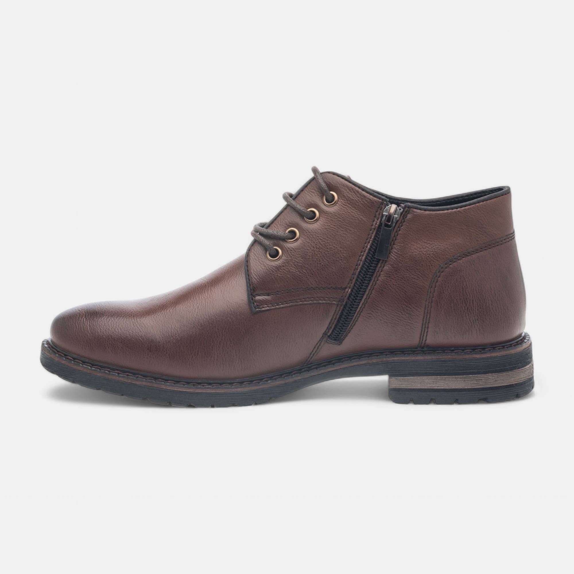 Bottines pieds sensibles Homme marron