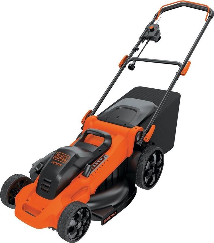 BLACK+DECKER LM2000-QS Grasmaaier - 2000W - 51cm - 50L Opvangzak