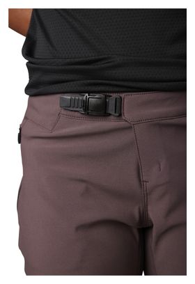 Short Femme Fox Defend Violet / Marron
