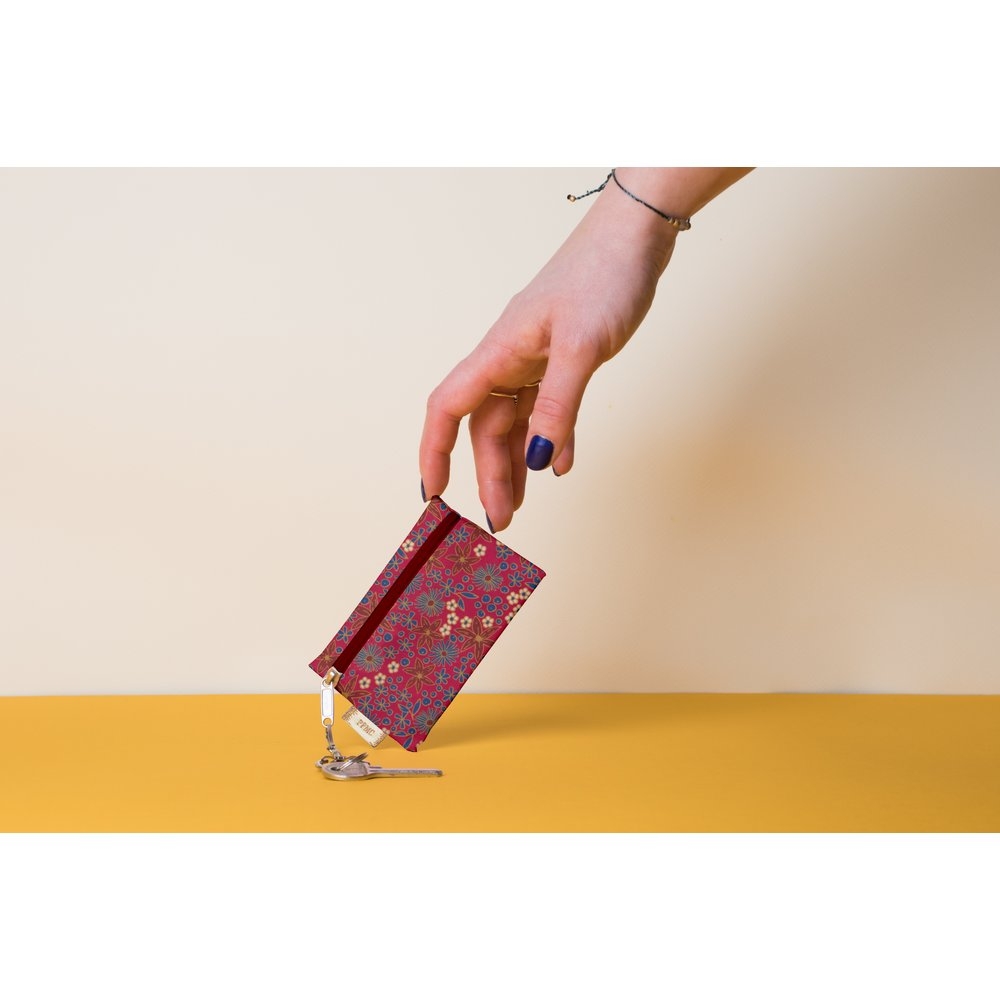 Pochette Porte-Clés Badiane Framboise