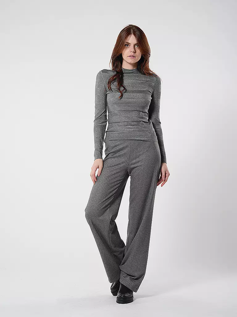RAPHAELA BY BRAX Businesshose LILLYTH FLARED hellgrau