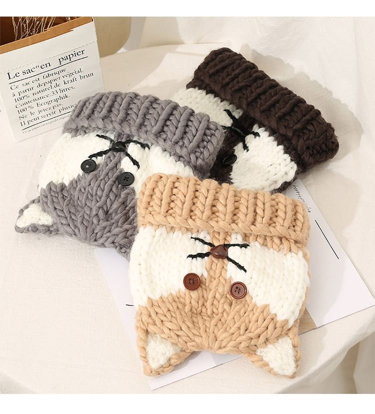 FROME - Gebreide kattenmuts