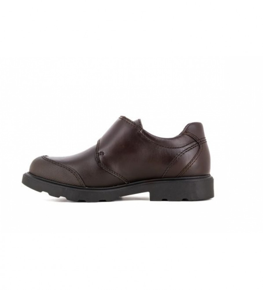 Sapatos de couro Pablosky 715490 marrom