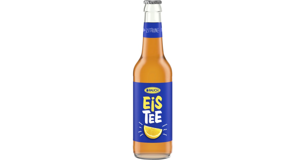 Rauch Eistee Zitrone 0,33 Liter (Mehrweg)