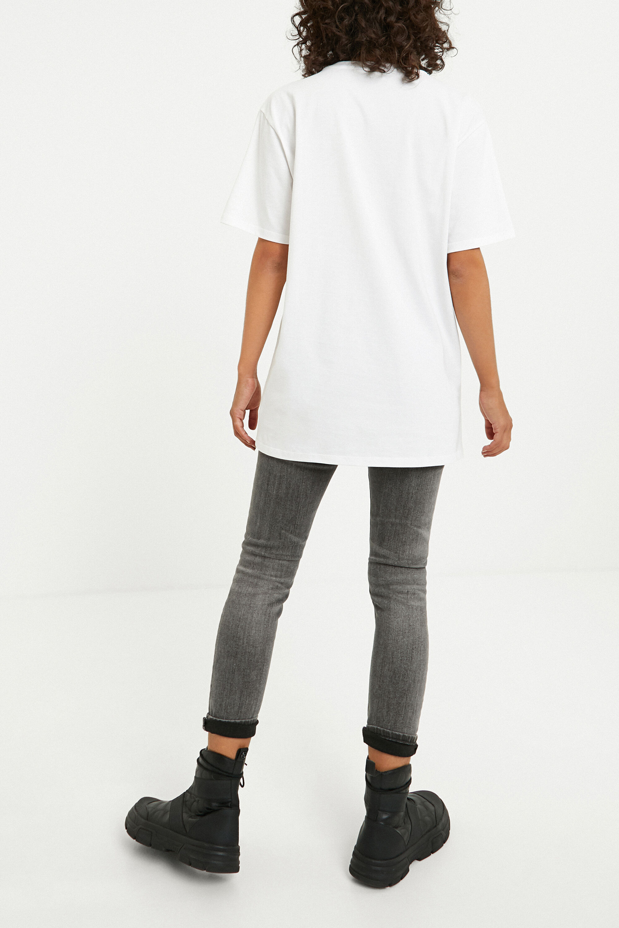 T-shirt oversize 100% coton