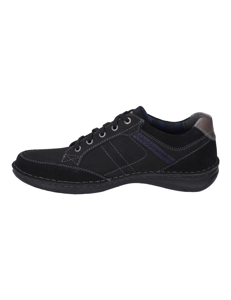 Halbschuh Anvers 42, schwarz-kombi