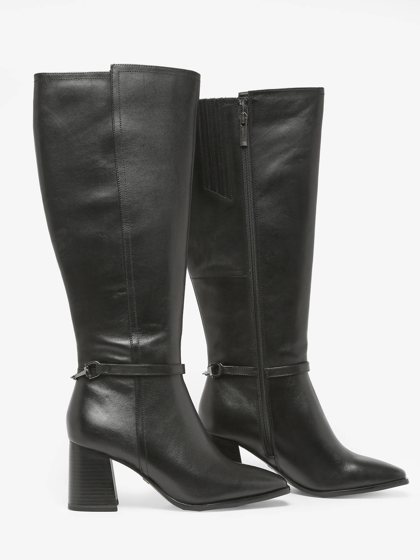 Bottes  talon en cuir TAMARIS