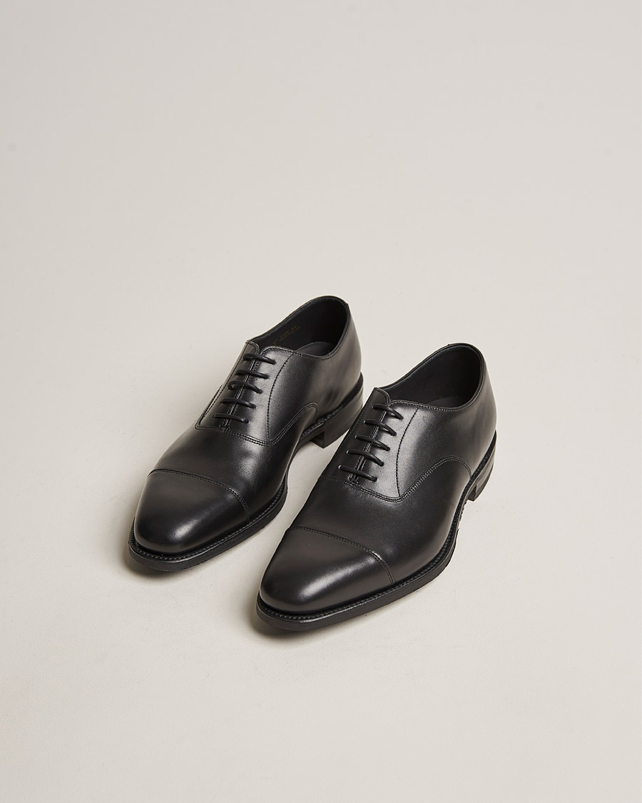 Loake 1880 Aldwych Single Oxford Black Calf