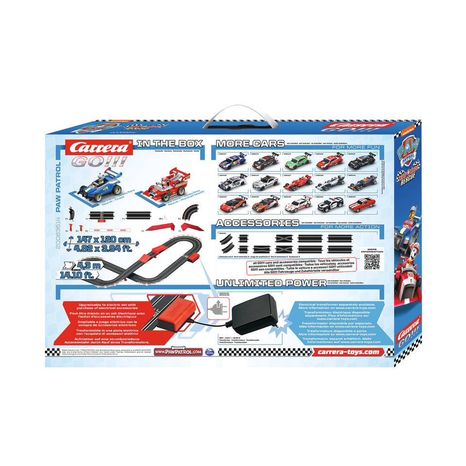 Carrera GO!!! PAW Patrol racebaan