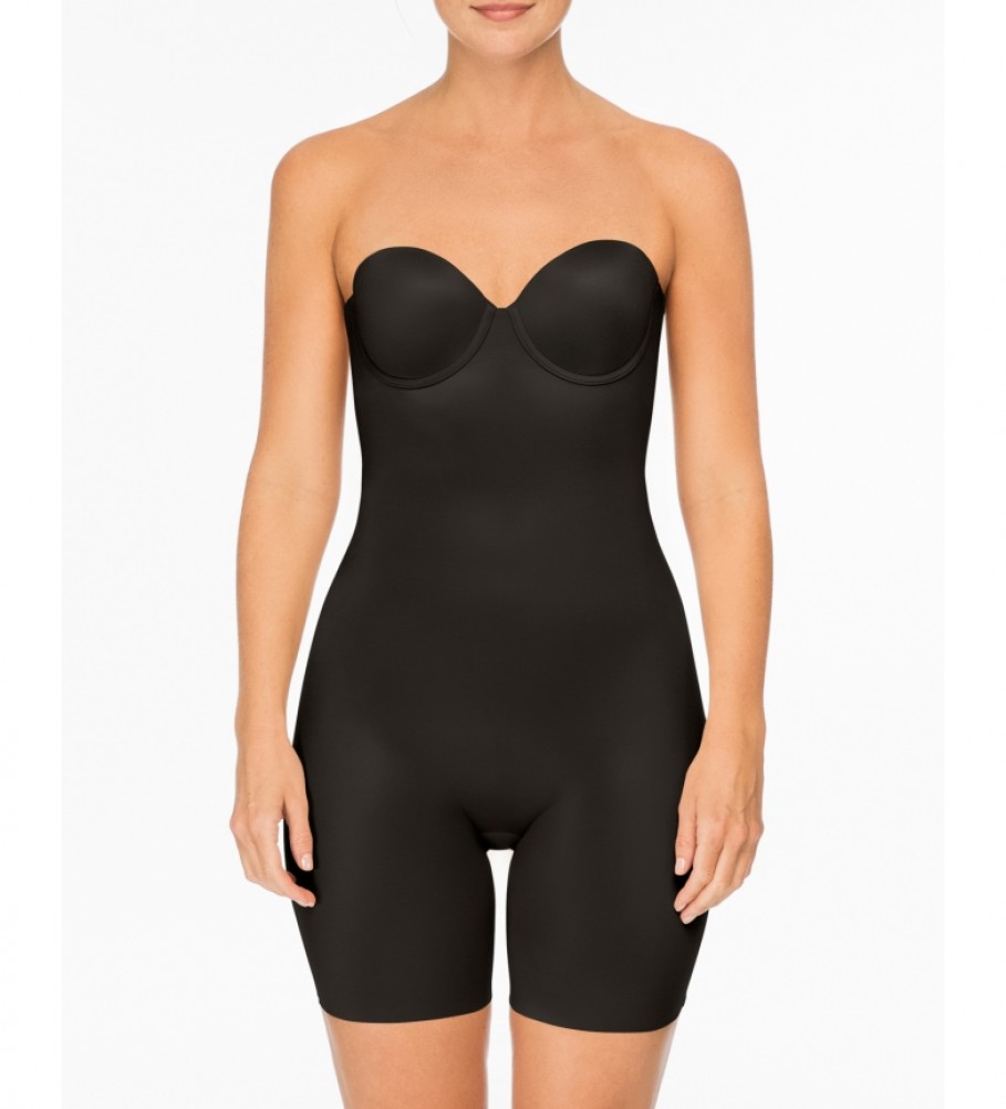 Cinta modeladora curta sem alças SPANX 10156R preta