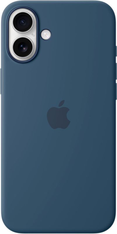 Apple - Silicone Backcover MagSafe - Denim - Hoogwaardig Siliconen Materiaal