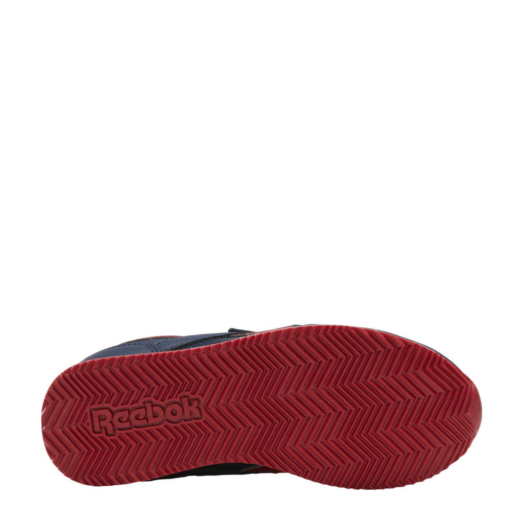 Reebok Royal Clean Joggersneakers donkerblauw/rood