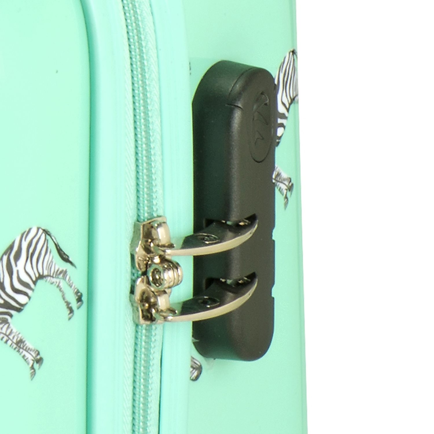 Princess Traveller Trendy Animal Zebra Cabin Trolley S mint