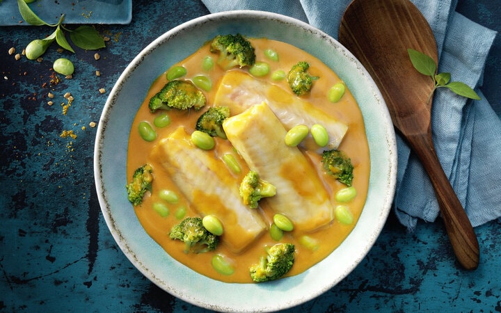 Fisch-Filetinis in Asia-Currysauce (11533) | online bestellen!