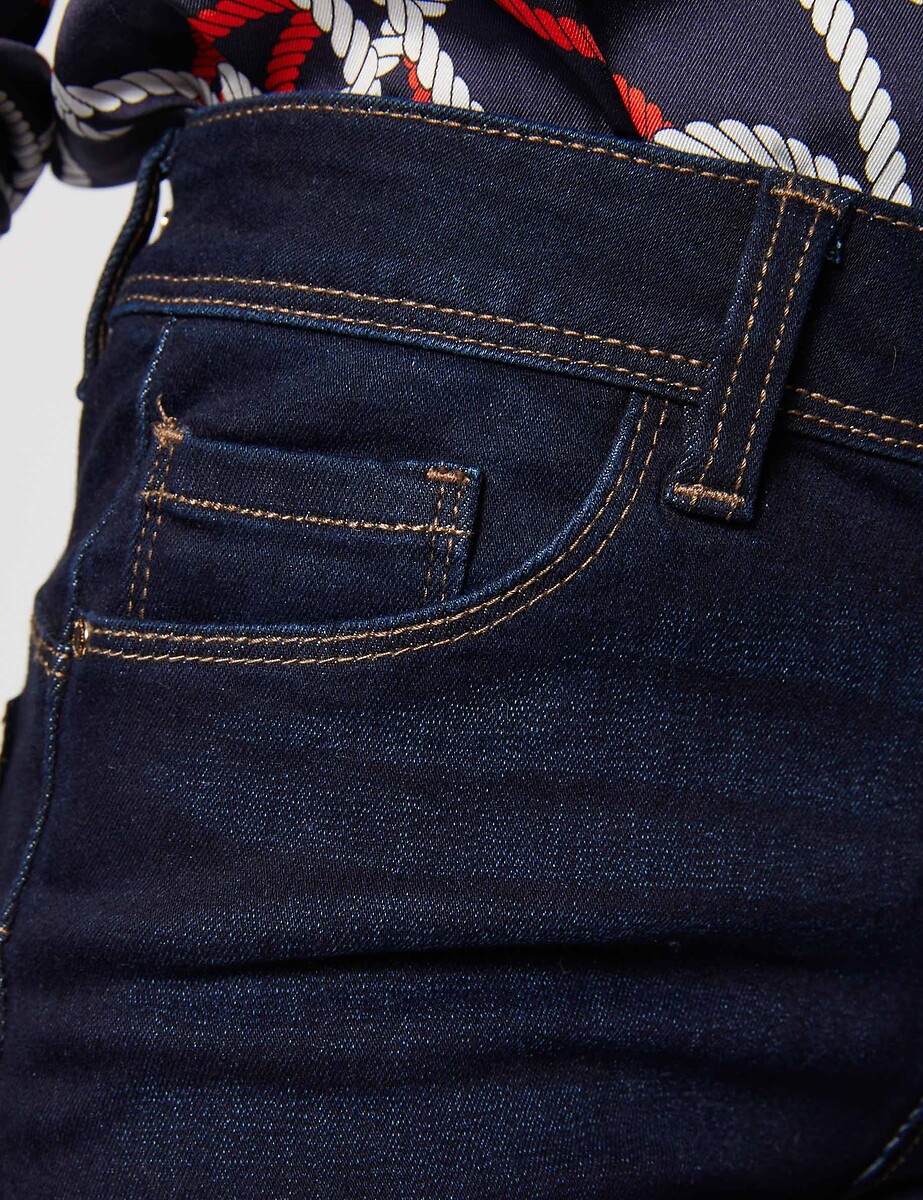 MORGAN<br>Calça jeans slim brut, 5 bolsos