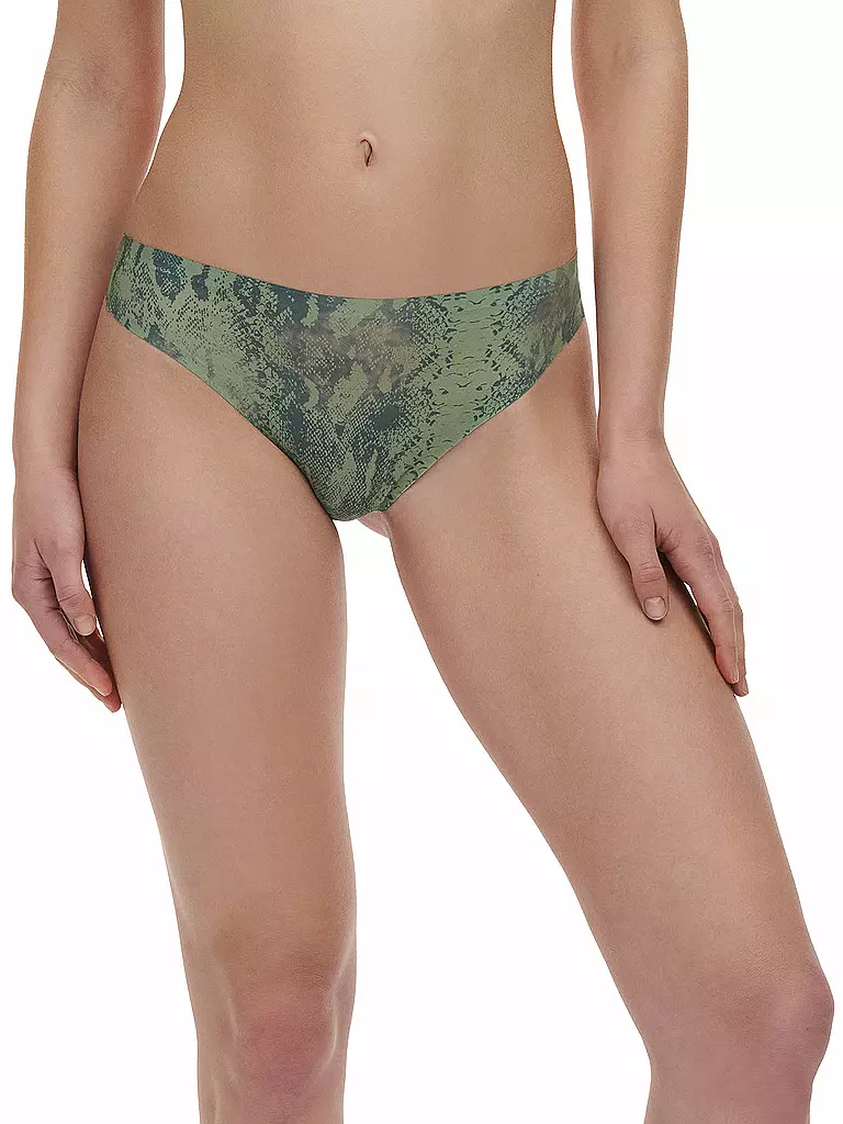 CHANTELLE String SOFTSTRETCH python print olive