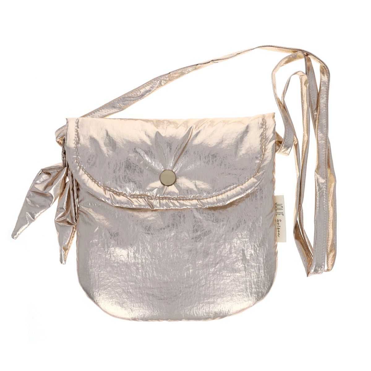 Petit sac bandoulière foil doré Jolie saison