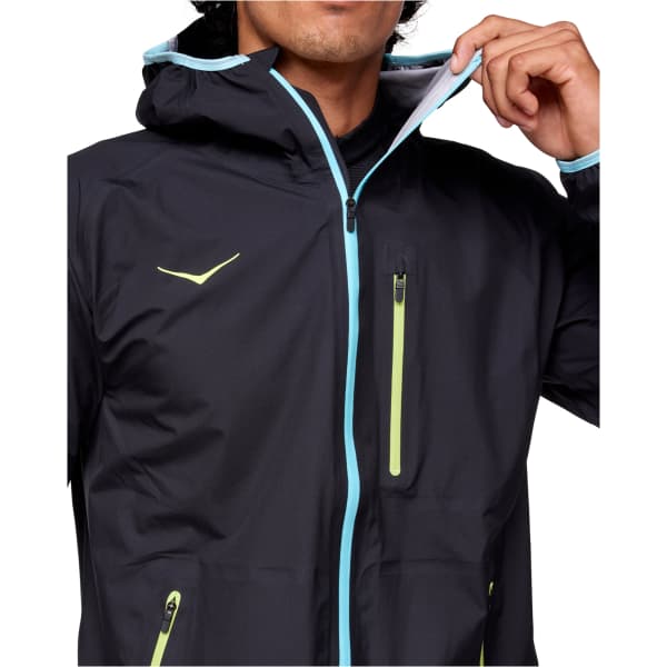 Veste trail HOKA ONE ONE TECSKY WATERPROOF JACKET BLACK