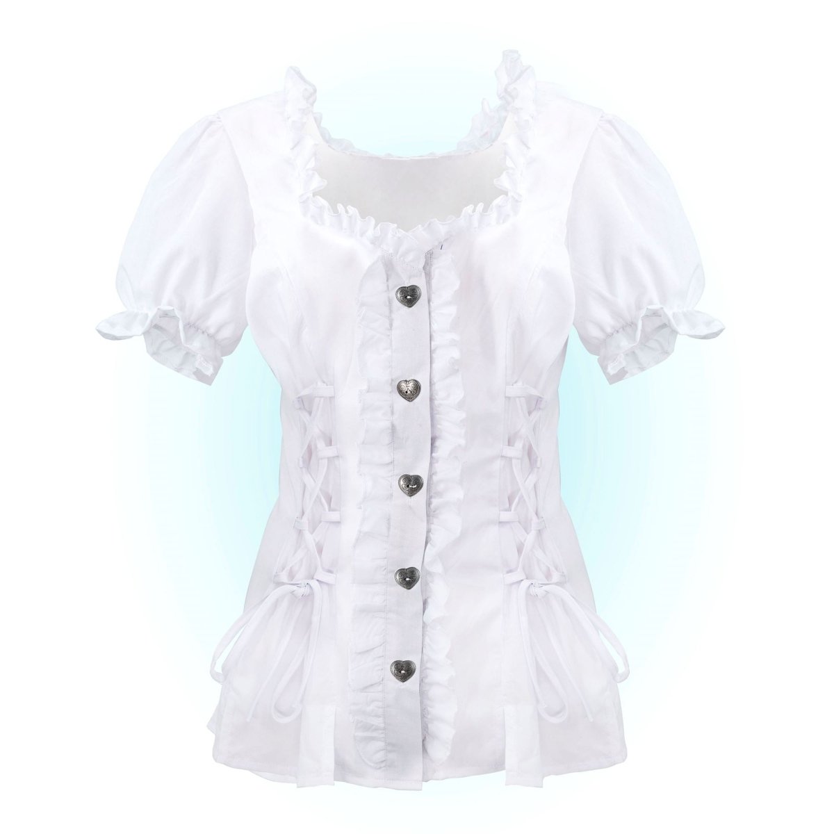 Oktoberfest Blouse Wit Dames