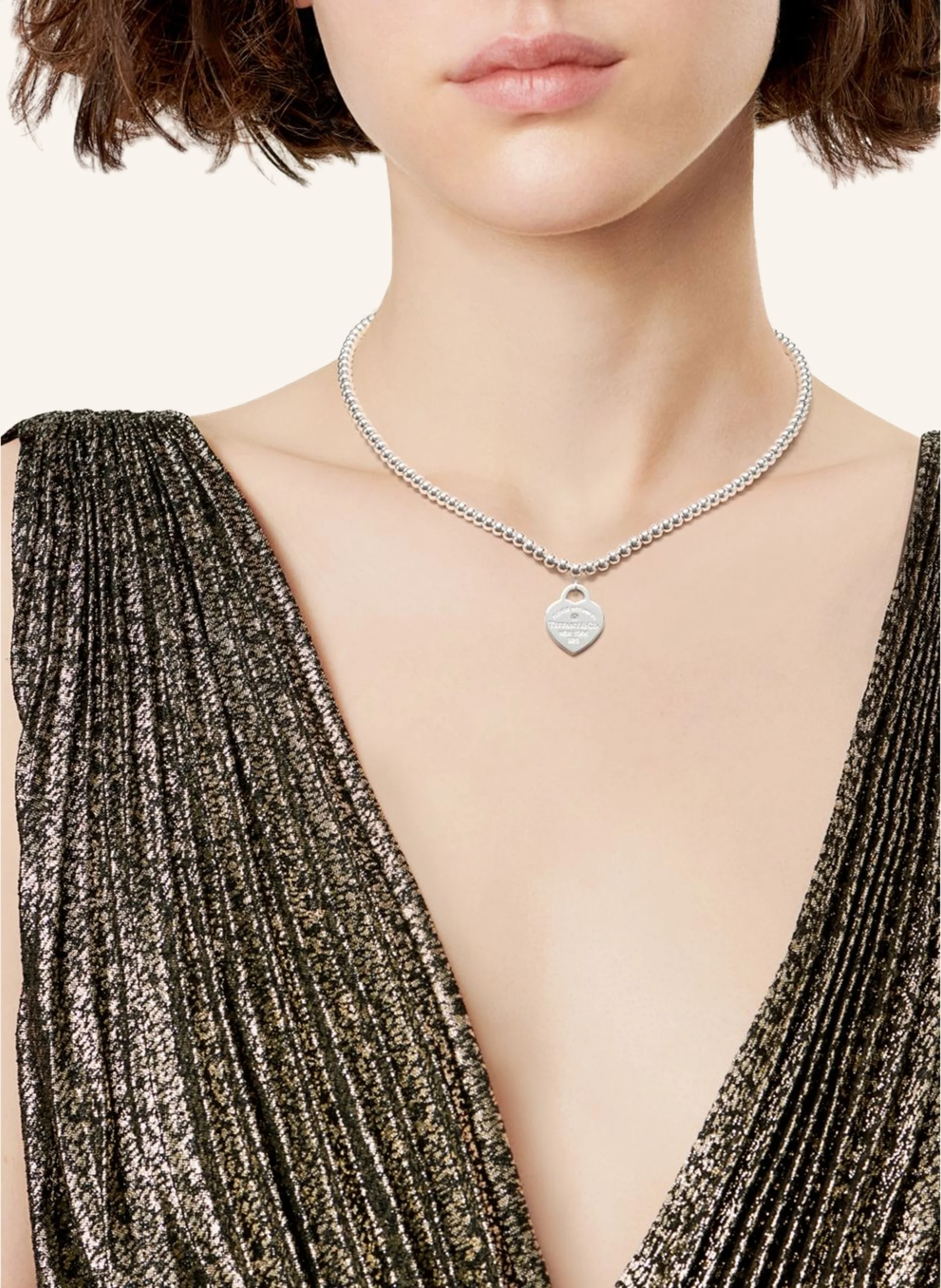TIFFANY & Co. Return to Tiffany HALSKETTE aus Sterlingsilber