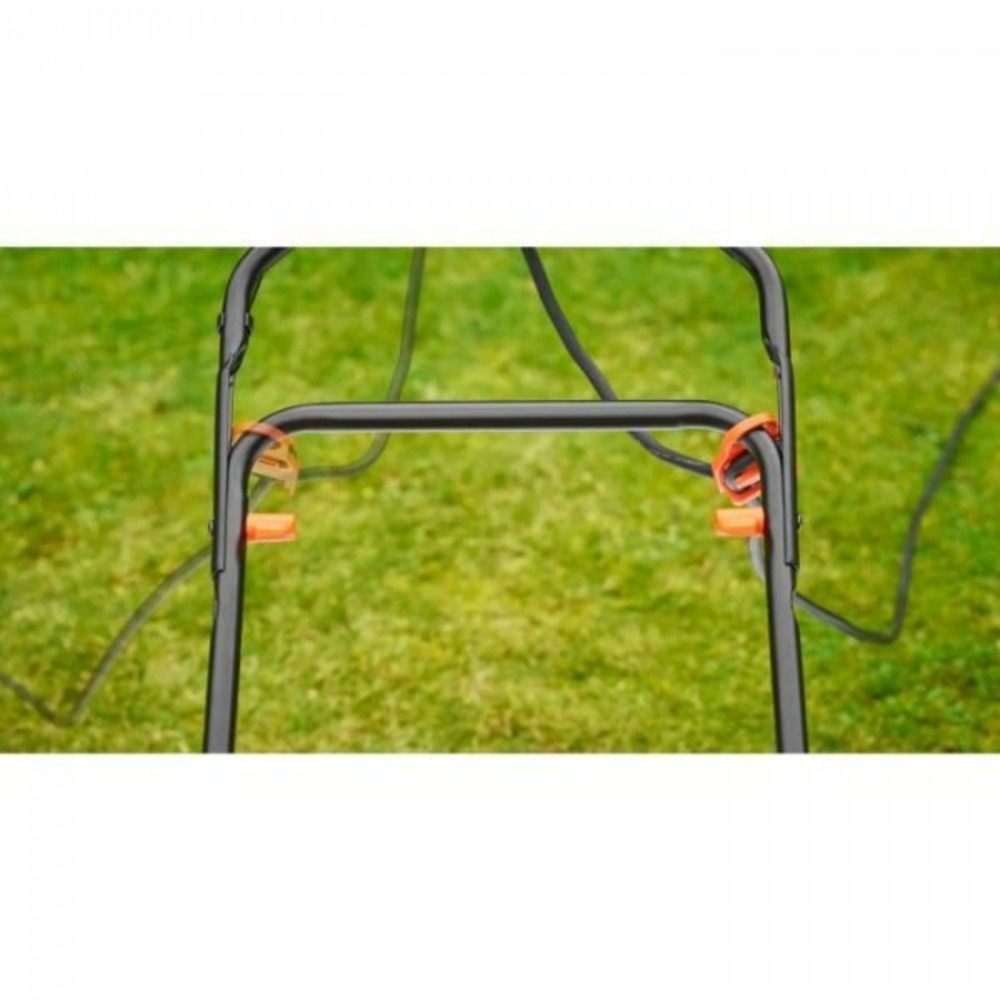 Tondeuse a gazon black+decker a gazon electrique filaire 1800w bemw481bh-qs 6 hauteurs réglables 20, 30, 40, 50, 60 et 70 mm
