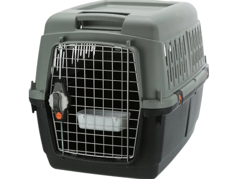 [OUTLET] - Trixie Be Eco Giona 4 transport box, S–M: 50x51x70 cm, grå/grå-grøn