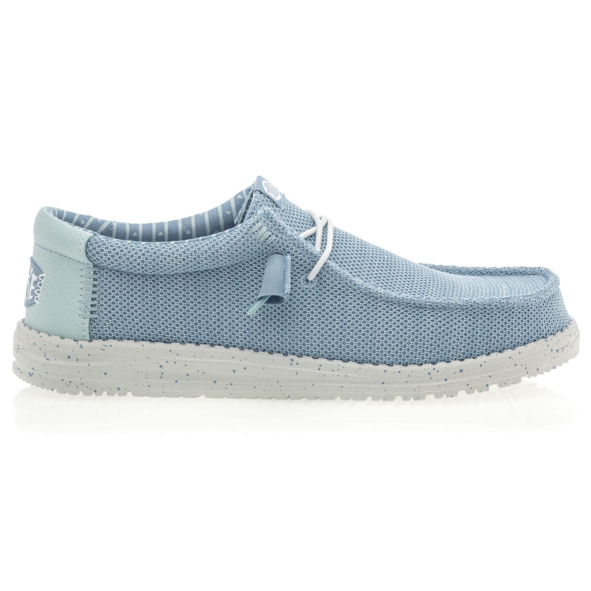 Baskets en toile Homme bleu ciel