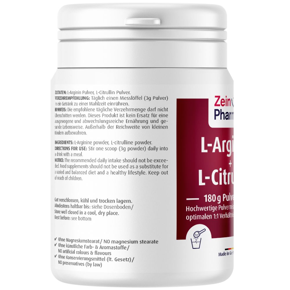 Zein Pharma® L-Arginin + L-Citrullin