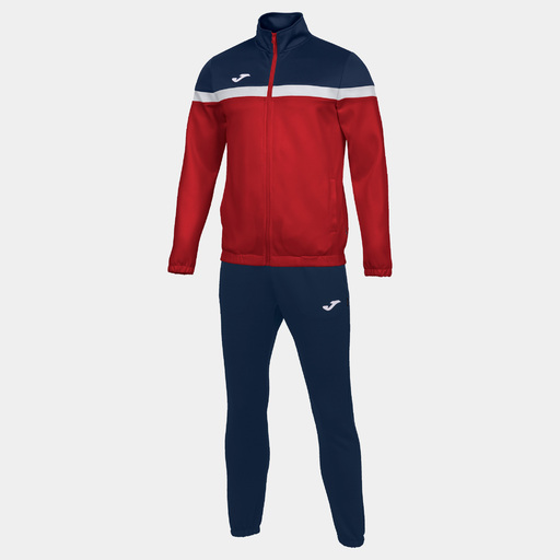 Conjunto de treino Joma Danubio azul marinho e vermelho