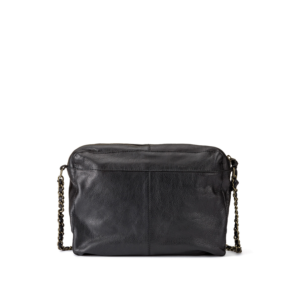 PEÇAS<br>Bolsa grande de couro Naina