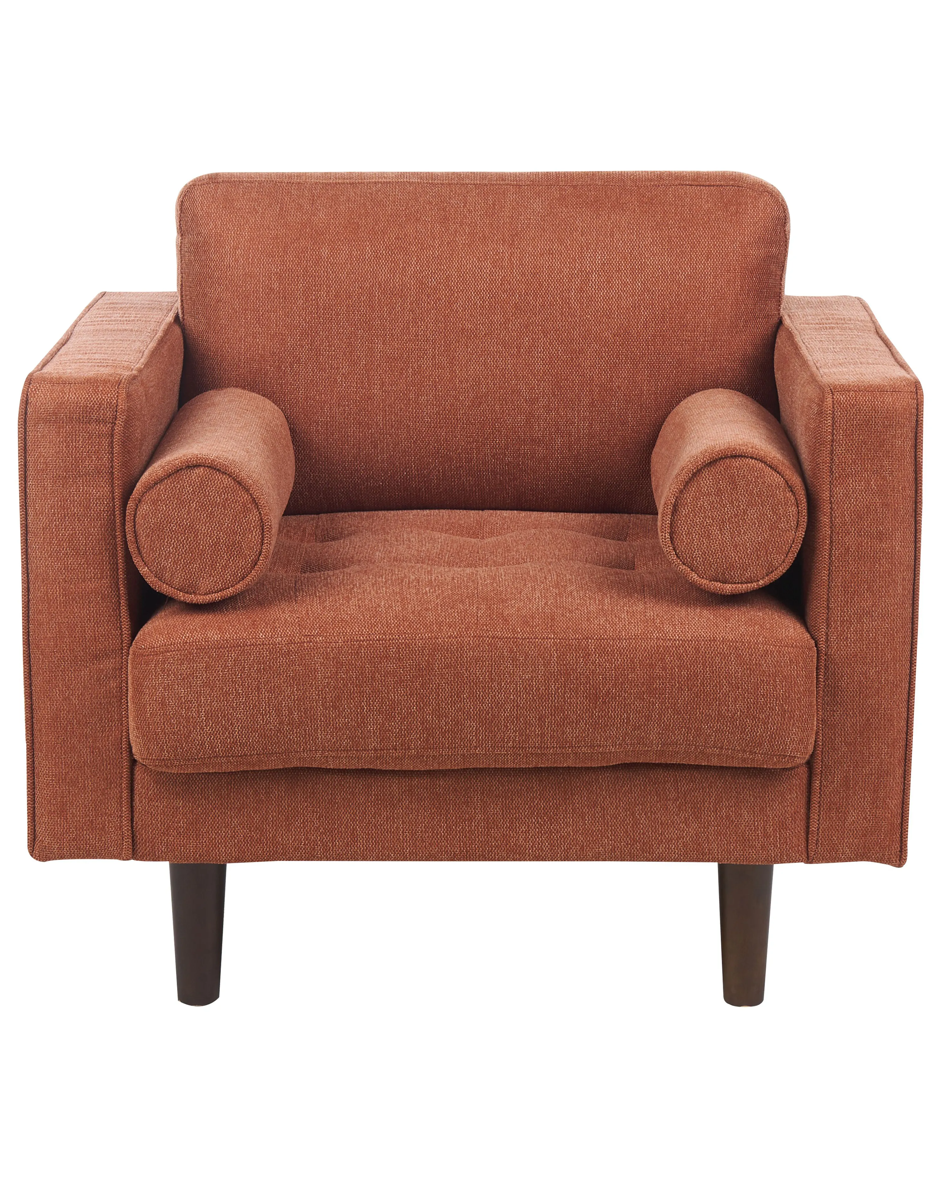 Fauteuil NURMO Stof Goudbruin