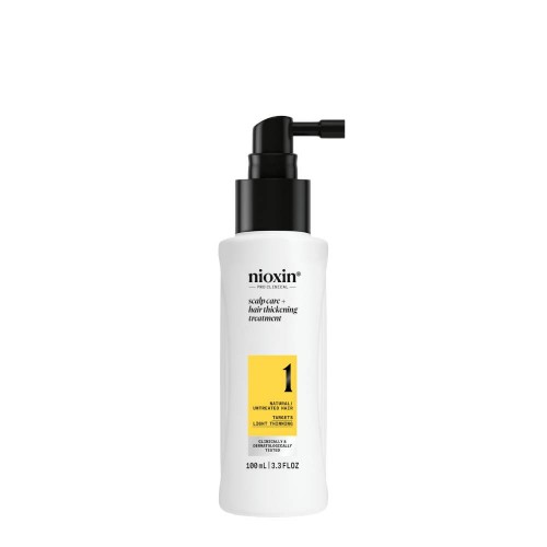 Nioxin Sistema 1 Tratamento para Cabelo Natural com Perda de Densidade Ligeira 100ml