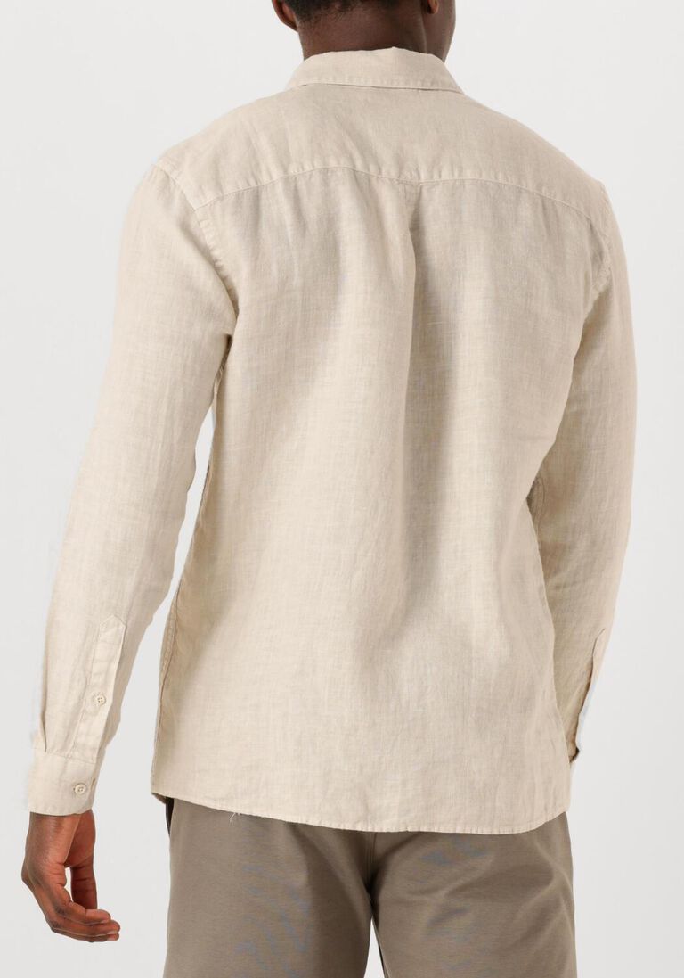 beige the goodpeople casual overhemd soho