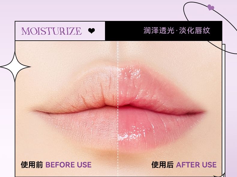 DEROL - Transparante lippen en blush Glazige multibalsem