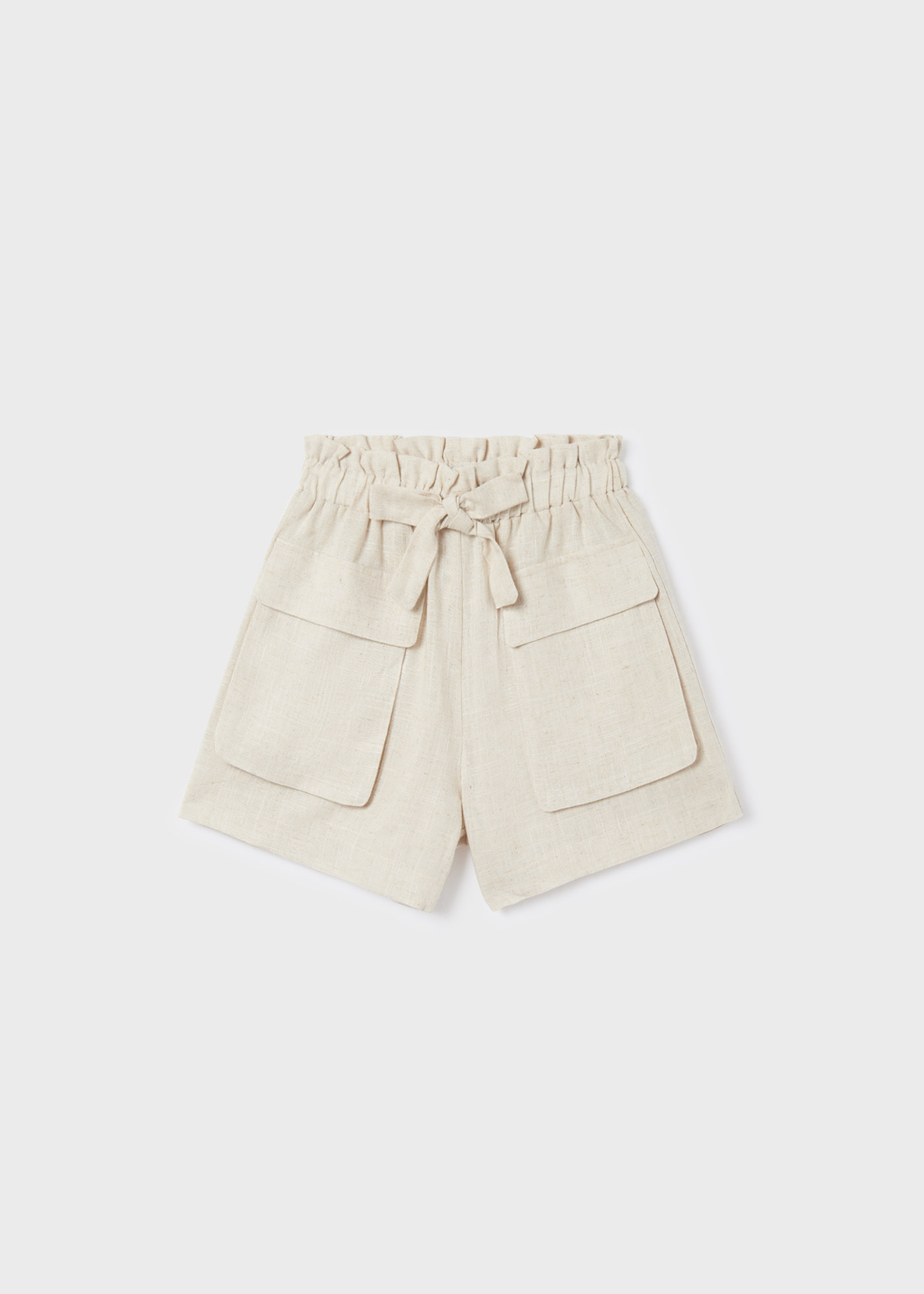 Calções de linho para meninas