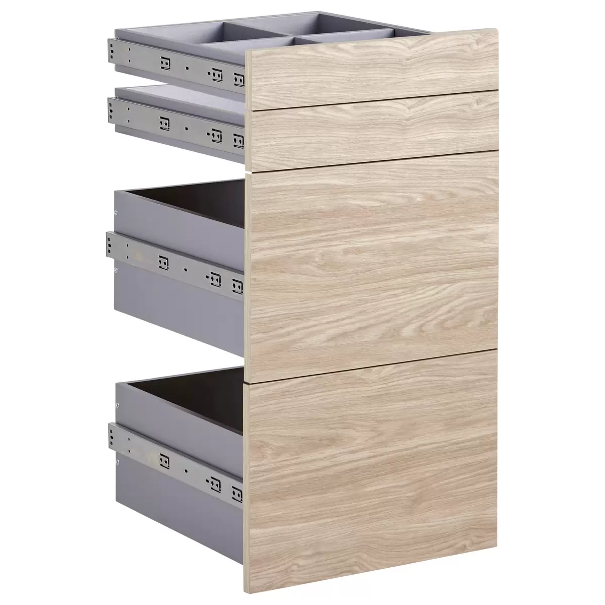 Schubladenset Unit Eiche