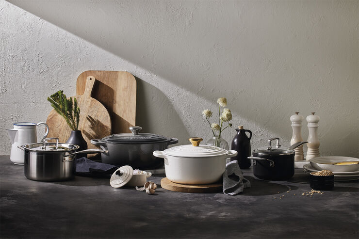 Le Creuset Rund støbejernsgryde 4,2L White White