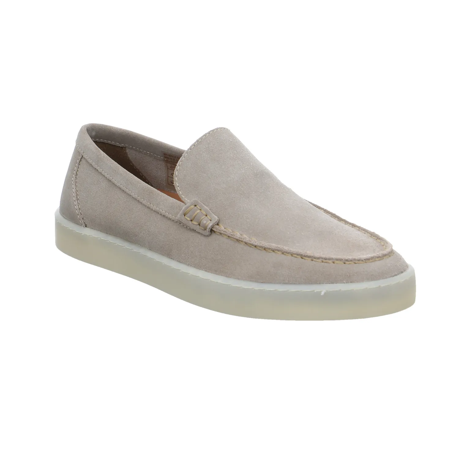 VAN DER LAAN Halbschuh Beige Leder