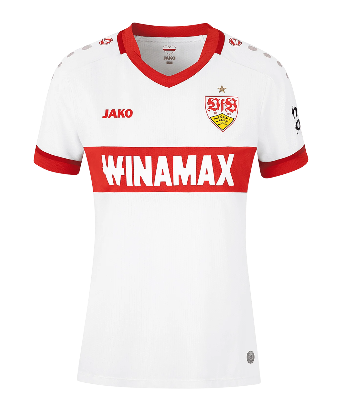 JAKO VfB Stuttgart Trikot Home 2024/2025 Damen Weiss F000