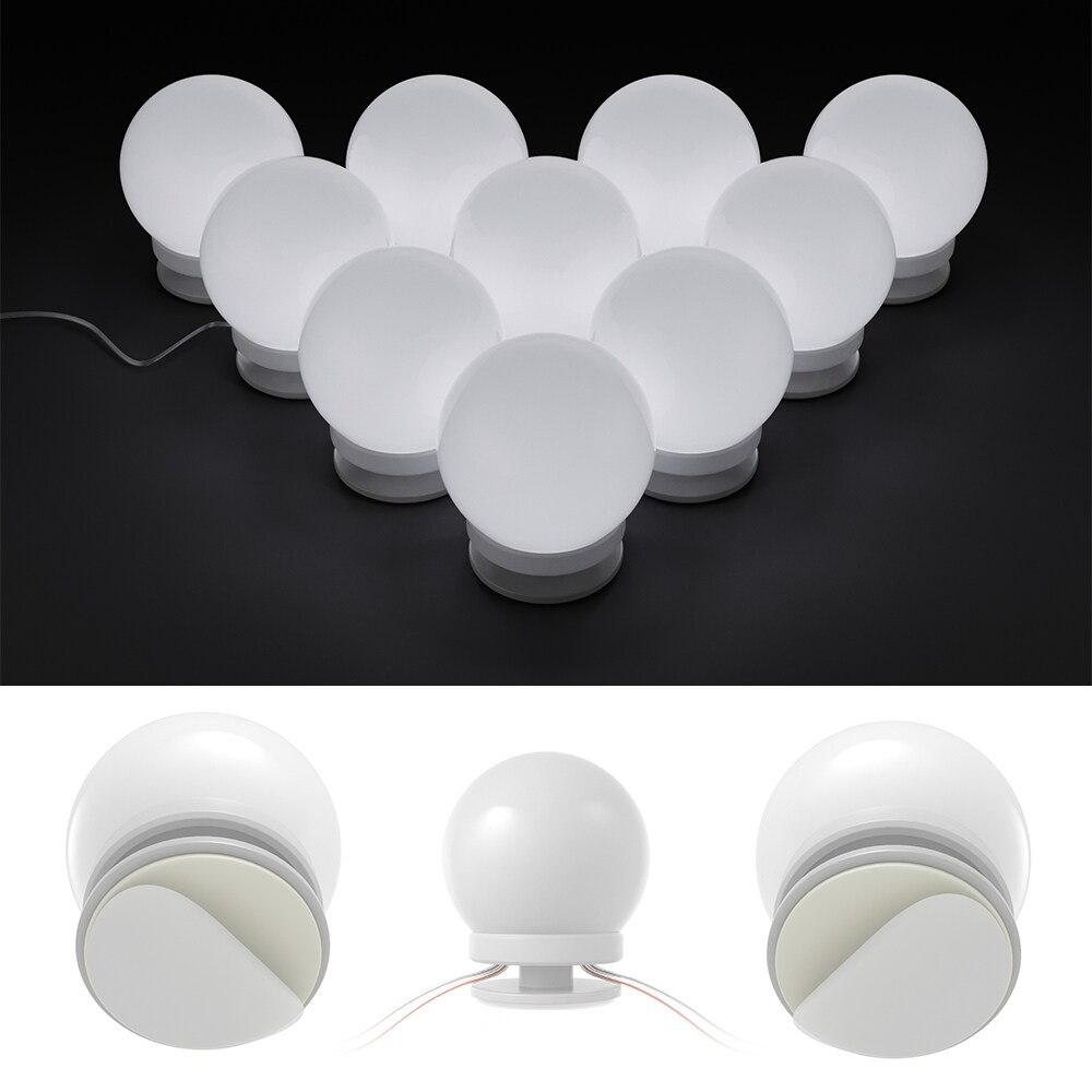 VICCO LED-Beleuchtung FÜR Schminktisch Frisiertisch Lichter für Make-Up